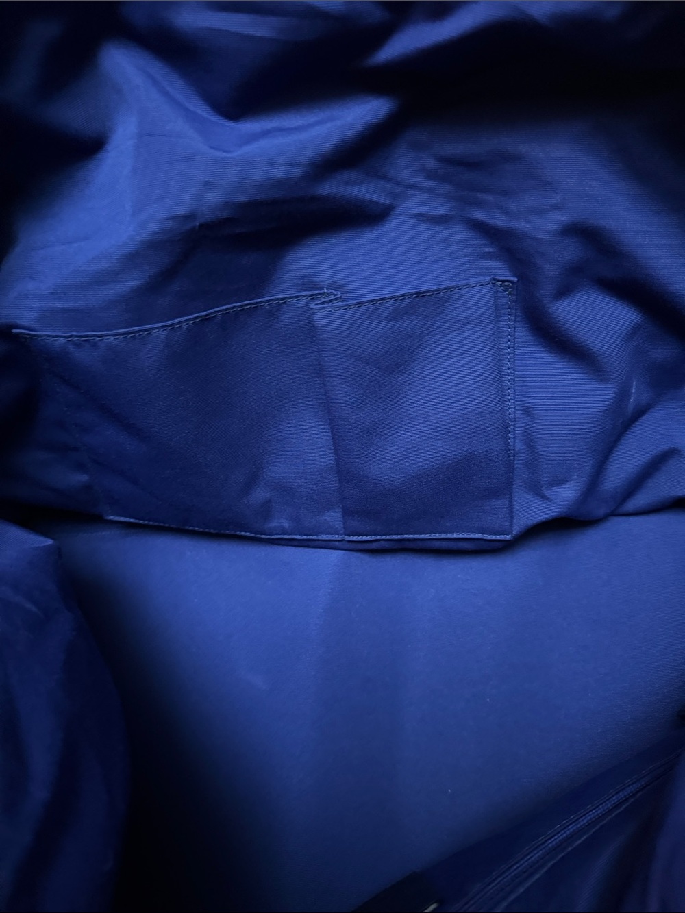 Coach Black Signature Tote with Blue Lining - Picture 5 of 13